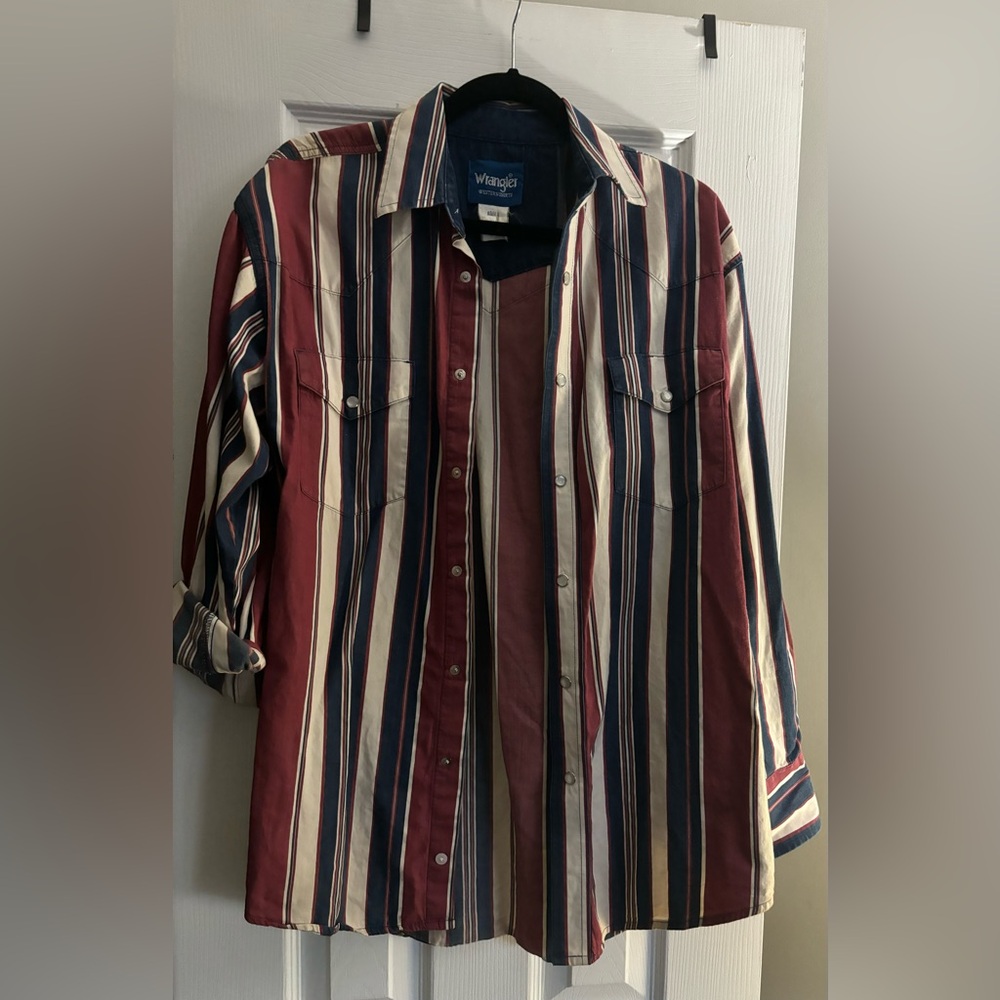 Vintage Wrangler button down top